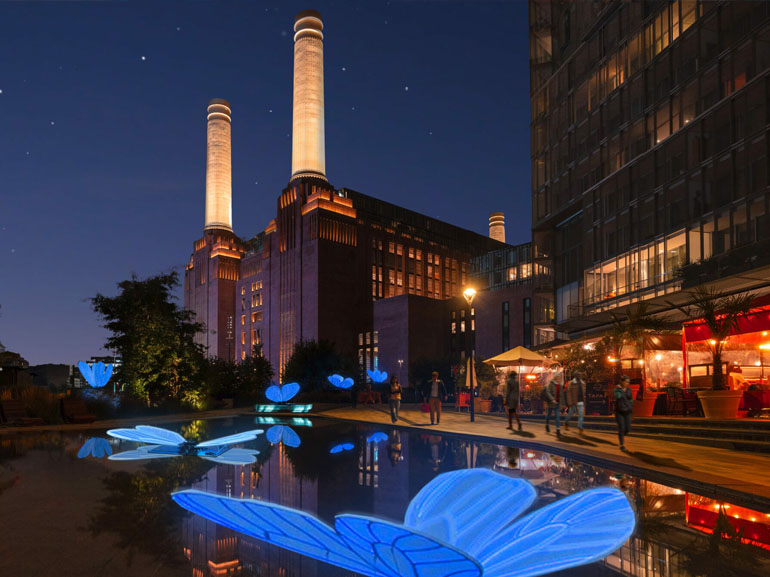 Battersea Power Station’s annual Light Festival 2024