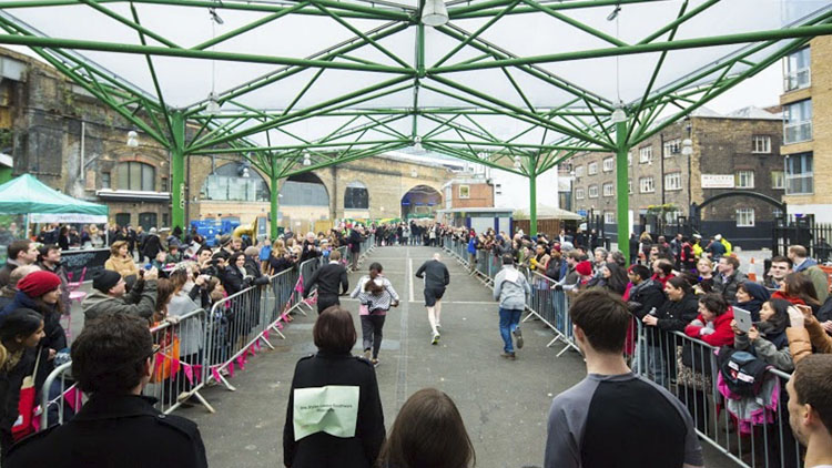 Bankside’s Pancake Day Race