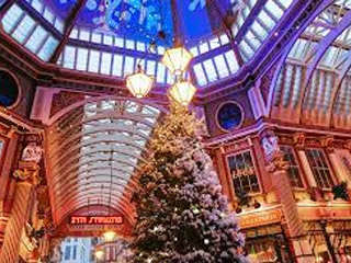 Christmas Lights Leadenhall Market